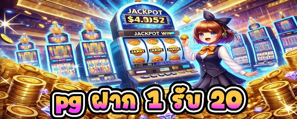 pg ฝาก 1 รับ 20 มีทุน 1 บาทก็ทดลองปั่นสล็อตพีจีได้ 