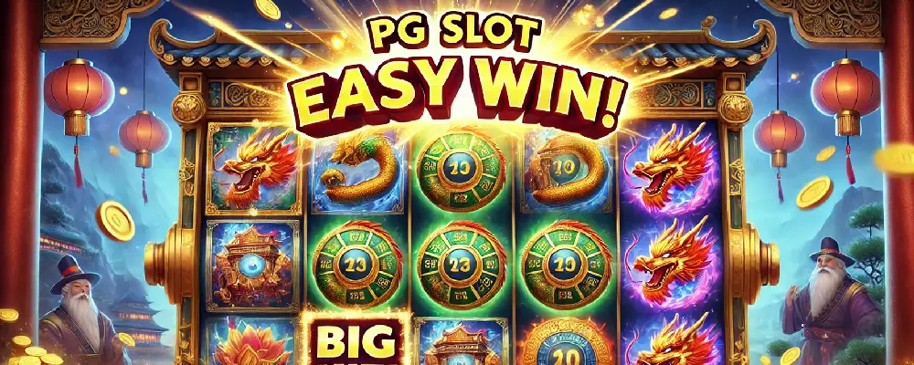 สล็อตPG แตกง่าย รวมเกมสล็อตยอดนิยมจากค่าย PG Soft เล่นง่าย 